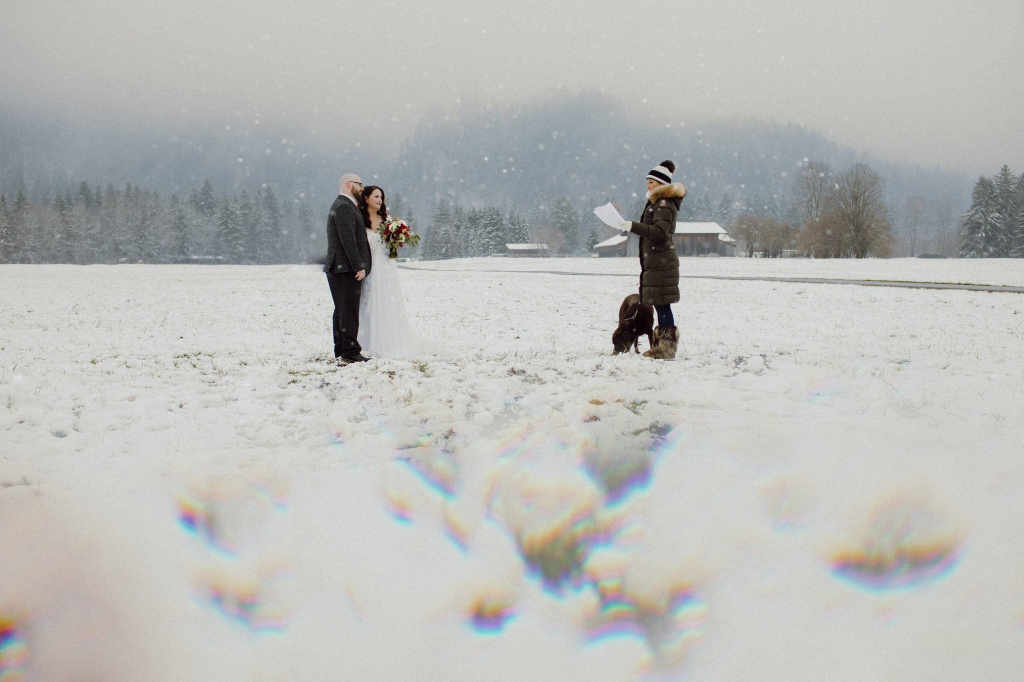 winter Hochzeitsfotos
