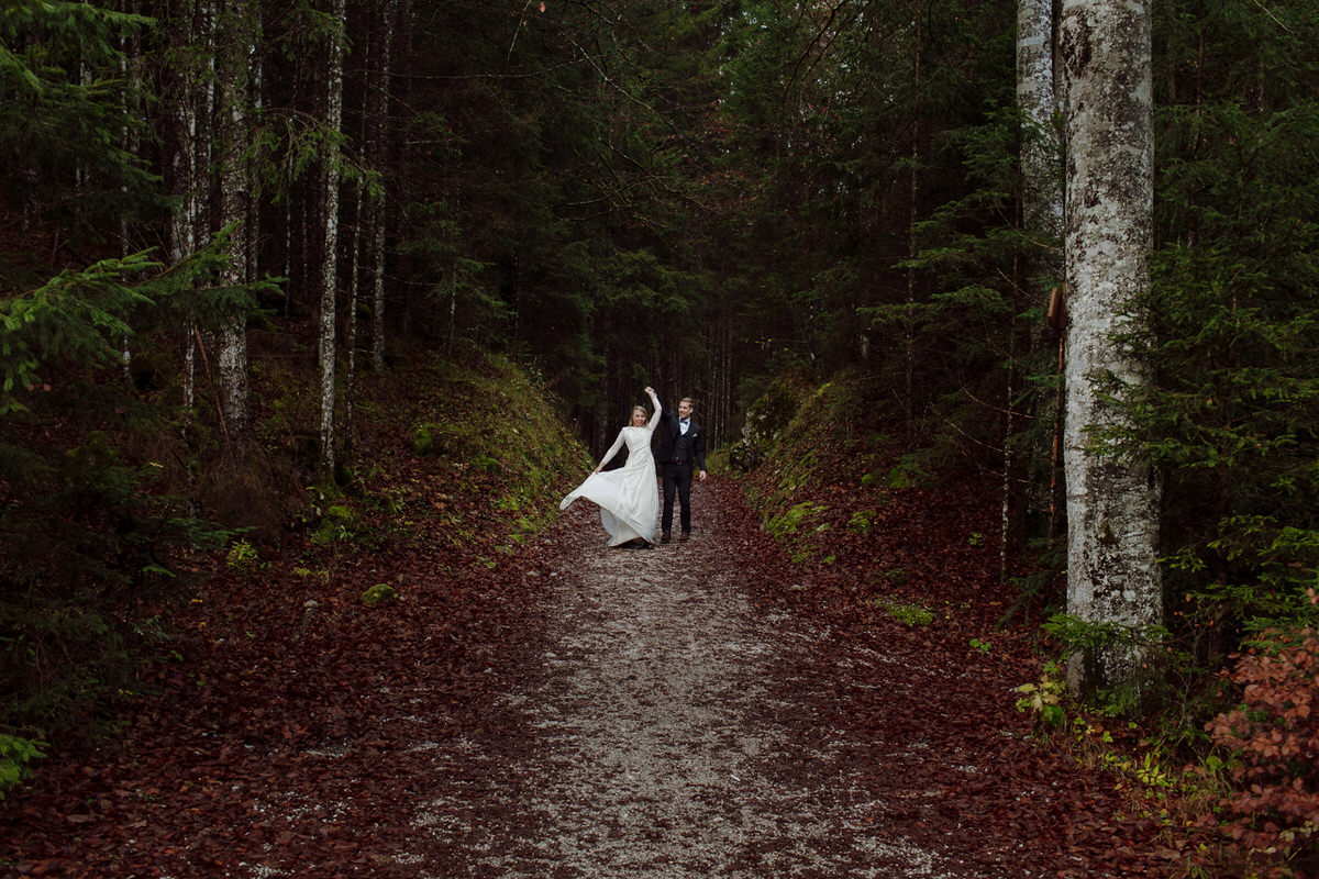 wald hochzeit inspiration in deutschland
