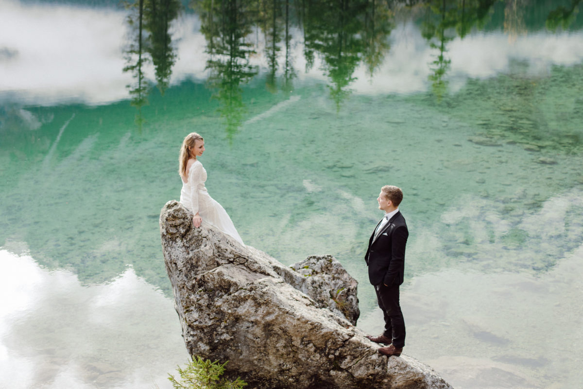 elopement hochzeit eibsee
