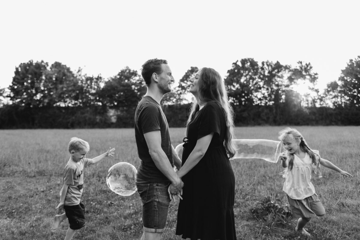 einzigartiger Familienmoment