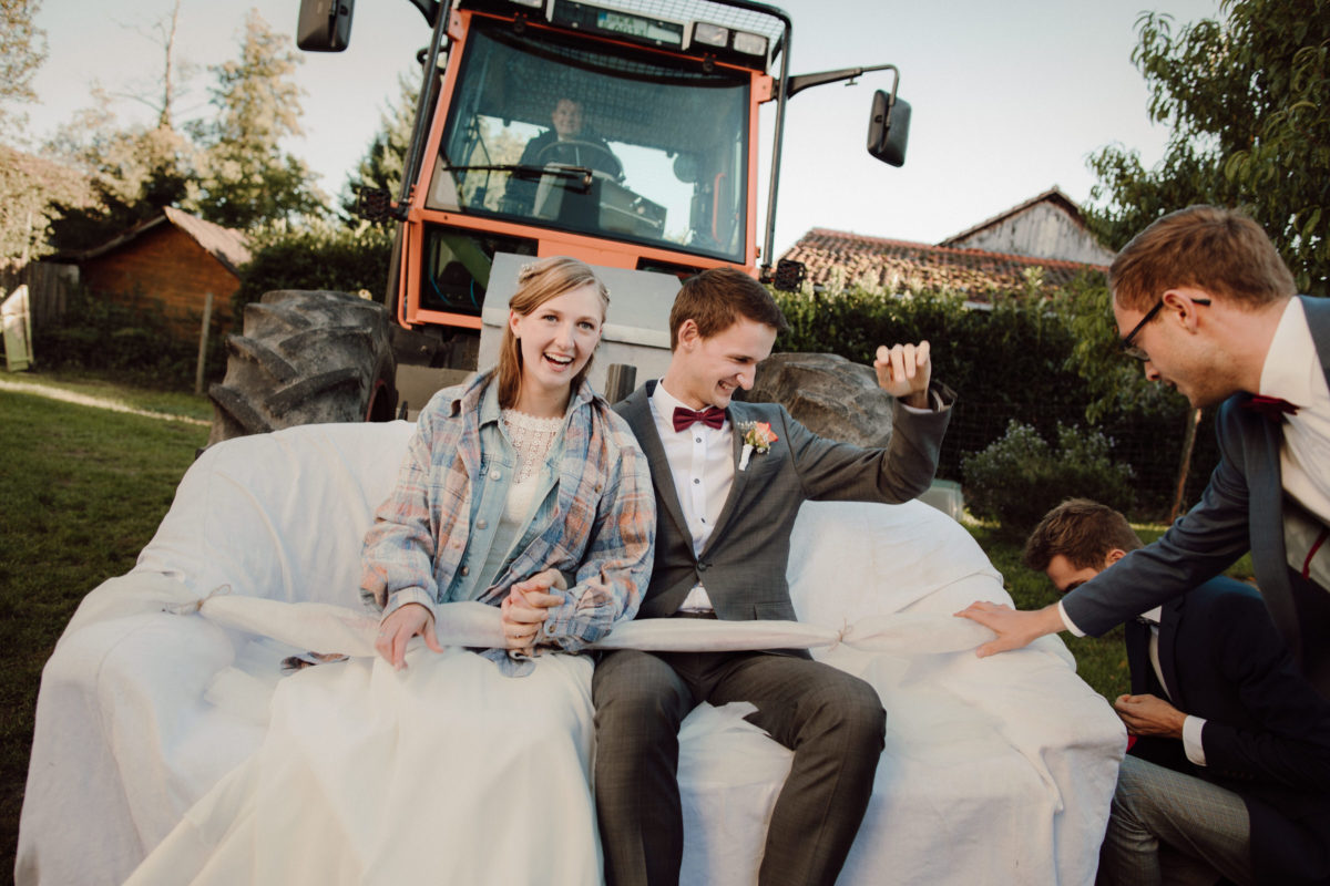 verrückte Ideen für Hochzeiten